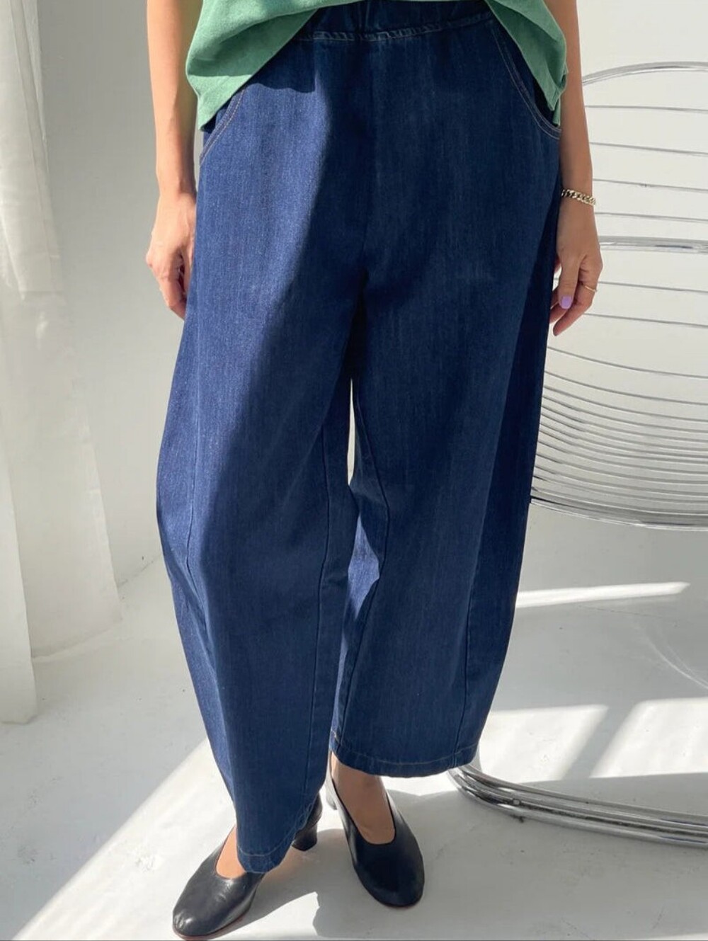 Le Bon Shoppe Arc Pants Raw Denim